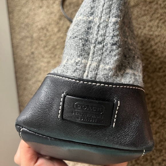 Coach medium wool tote - Picture 4 of 6